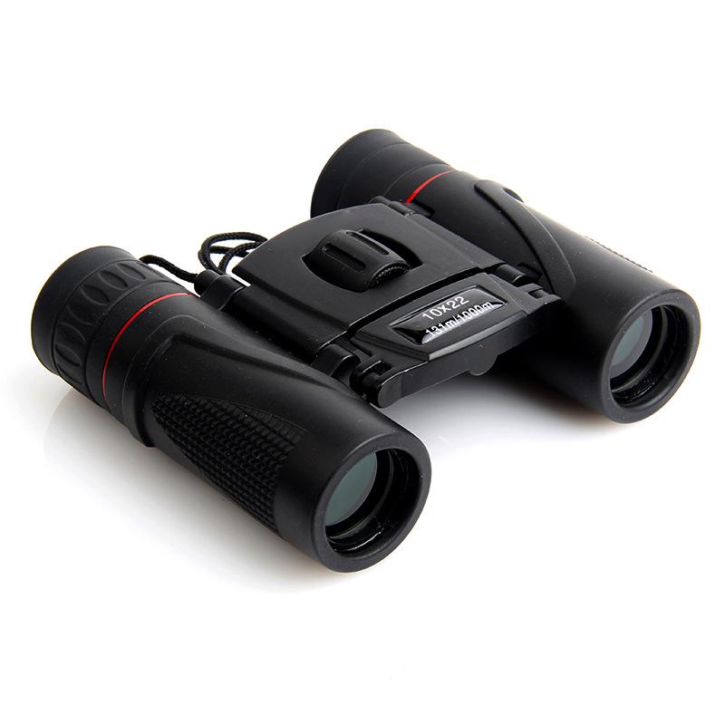 Binocolo Tascabile HD 10x22 con Visione Notturna a Bassa Luce – Ideale per Osservare la Luna, Regalo Perfetto per Bambini