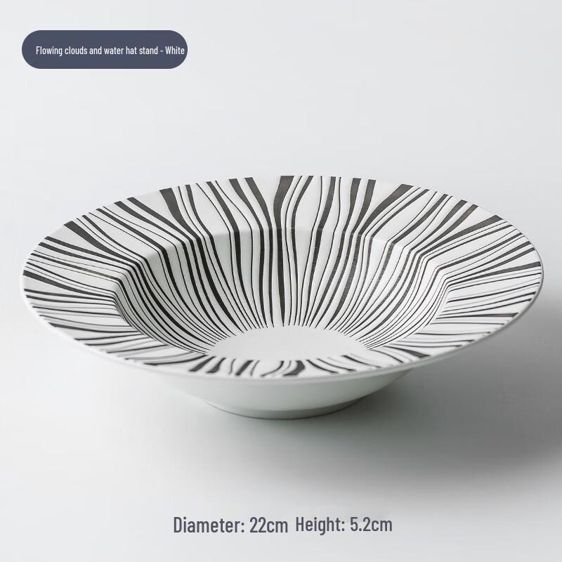 

Ruhan Bone China Straw Hat Soup & Pasta Plate