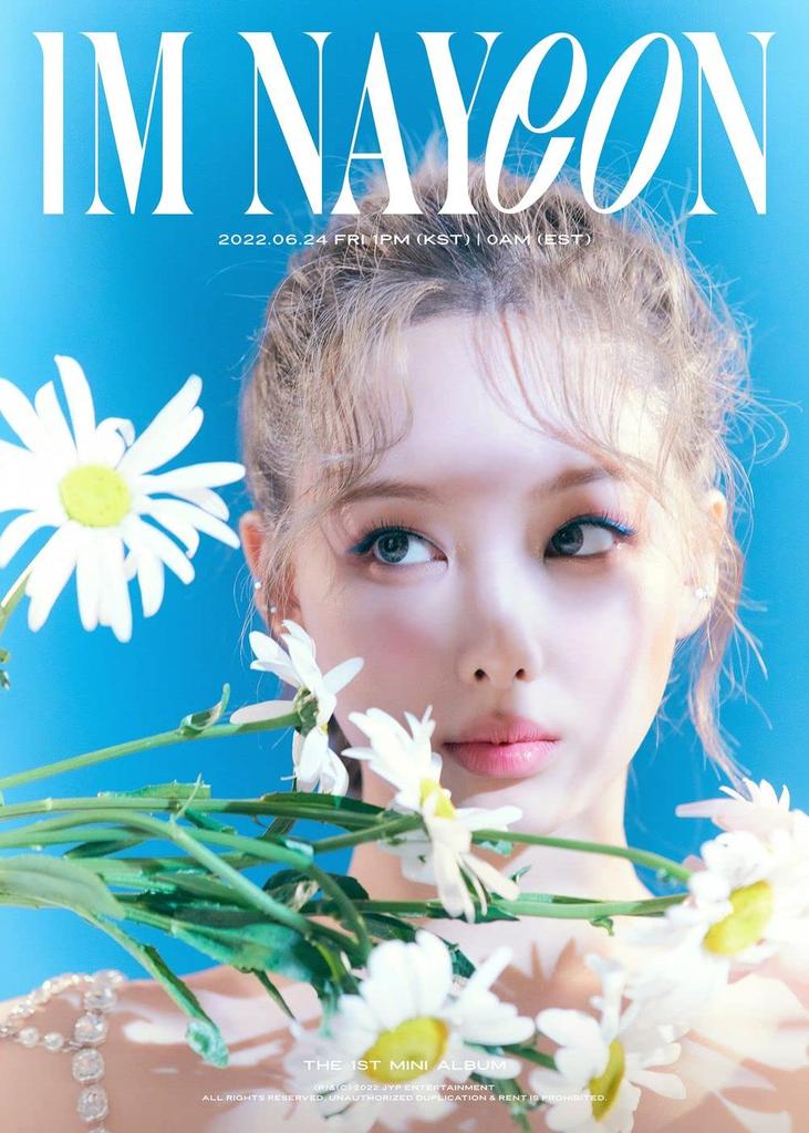 Twice Nayeon IM NAYEON 1st Solo Mini Album Version Polaroid Clear Business Interview Poster On Sealed A-I'M CD+PhotoBook+Envelope+1p PhotoCard+1p