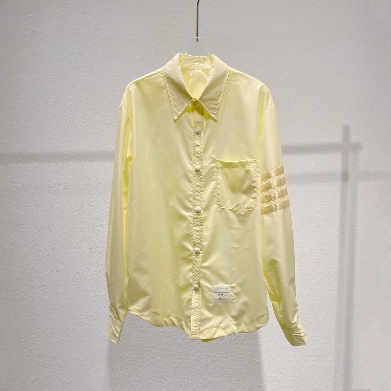 

THOM BRASSY 8837TB Рубашка с защитой от солнца с четырьмя полосками Large жёлтый