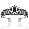 European & American Fashion Crystal Crown Bridal Headdress for Birthdays & Bachelorette Parties