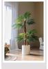 Indoor Artificial Fan-tailed Palm Tree: Large Green Potted Plant for Living Room Decoration
