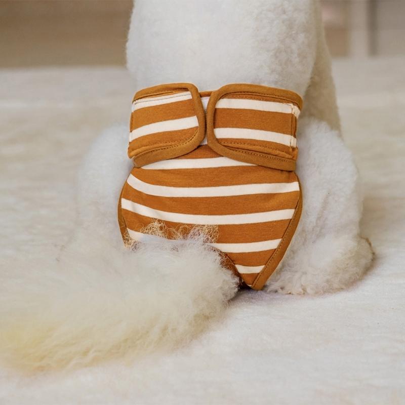 Soft Period Pants Pantie Soft Nappies Suspender for Girls Dog Reusable Doggies Period Diaper Incontinence