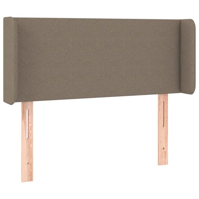 VidaXL LED Headboard Bedroom Furniture Single Bed Accessory Headboard Interior Taupe 3122934