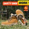 Safety Shoes, Four Season Labor Protection Shoes, Anti Smashing and Anti Piercing, Comfortable and Protective Safety Shoes