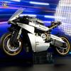 1641Pcs 1:5 Moc Motorcycle Model Building Blocks Technical Motorbike Bricks Toy For Adult Moto Collection Ornaments