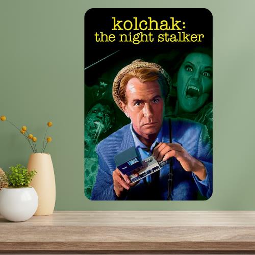 Колчак Ночной Охотник Классическое Телешоу Металлическая Постер-Вывеска 20x30cm（7.8x11.8inch）