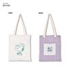 Marimo Craft Check Reversible Tote Bag IV Snoopy