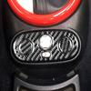 Replacement Window Glass Lift Control Panel Trim Carbon Fiber Door Window Control Cover for S 3DR F56
