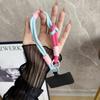 Color matching wrist lanyard short anti-lost mobile phone lanyard for men and women