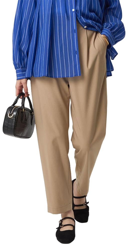 

United Arrows Green Label Relaxing Ol My Twill Зауженные брюки, размер 36141000009, 2350, Бежевый (23), Средняя (38), доступны в росте Малый и Высокий.