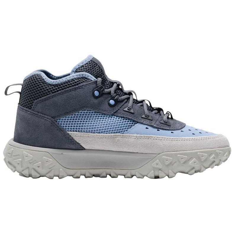 Timberland Men's Dark Blue Greenstride Motion 6 Mid Top Hiking Shoes TB0A6CW1EP3