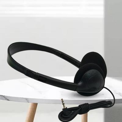 Kabelgebundener Ohrhörer, stabile Übertragung, klares ABS, nützlicher 3,5-mm-Kabelkopfhörer mit gutem Soundeffekt für Spieler