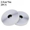 5M Strong Self-adhesive Hook and Loop Fastener Strip Magic Nylon Sticker Scratch Tapes with Glue Strap for DIY Craft 20-50MM
