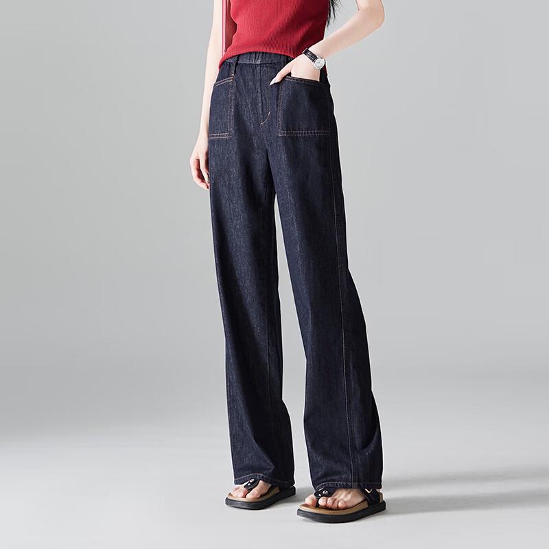 SOFSIL Women's Pure Cotton Straight-Leg Jeans