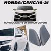 Left +Right Side Mirror Cover Caps Door Rearview Cover For Honda Civic 2016-