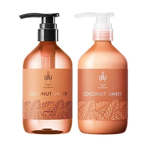ISM Shampoo & Treatment Set Coconut Amber 490ml each