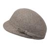 Ji Wool, Mother Equestrian Hat, Women'S High-End Bow, Elegant Retro Small Fragrant Cap.