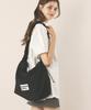 Masmarulez Nylon 2Way Shirring Hobo Bag_Black