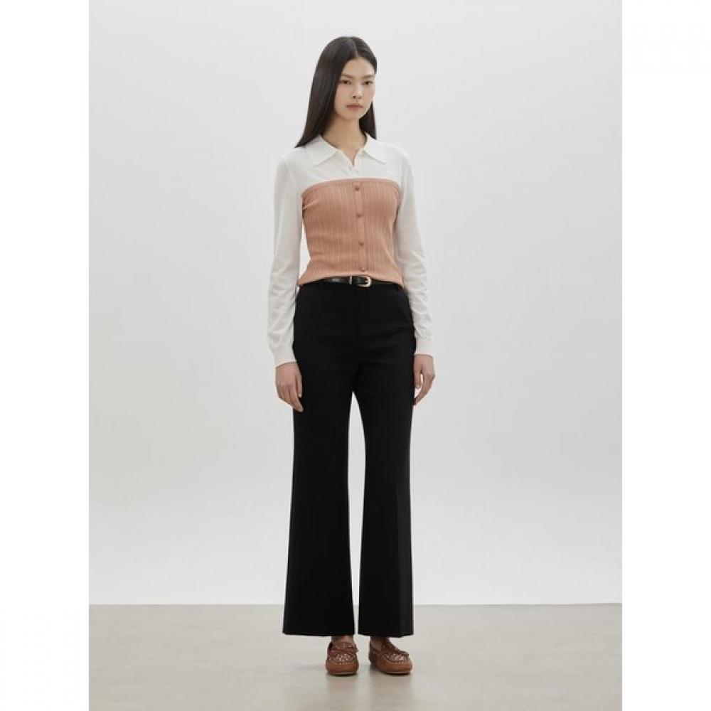 Layered Bustier Color Pullover C261ksk002