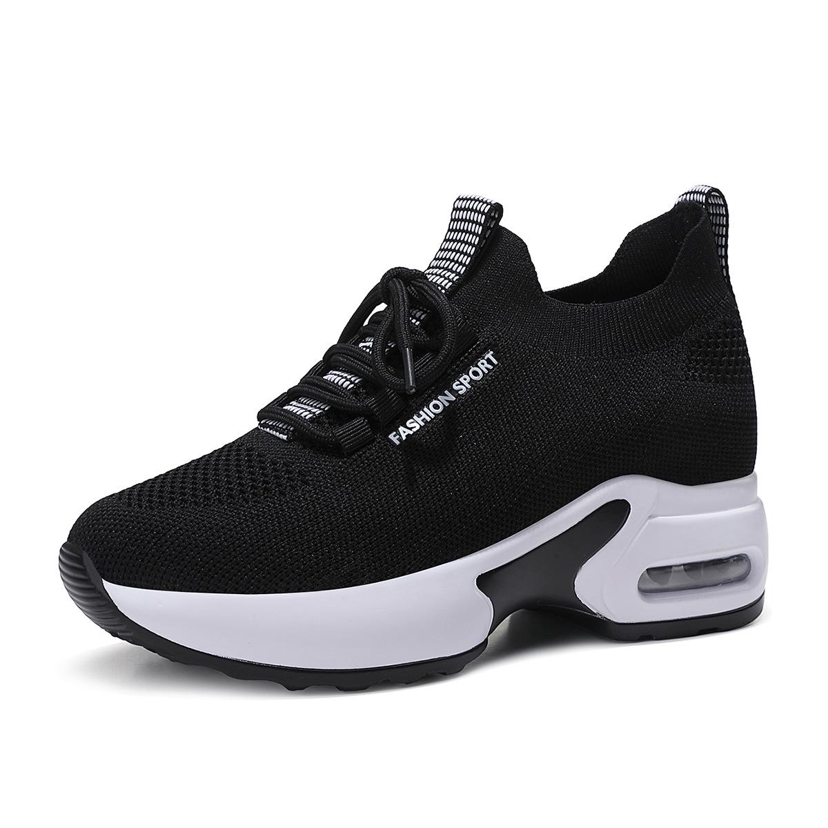 

Inner height-increasing women s shoes are thin, spring new travel shoes thick-soled versatile and thin casual sports shoes women 42