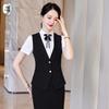 Women's Professional Uniform Vest Skirt Set