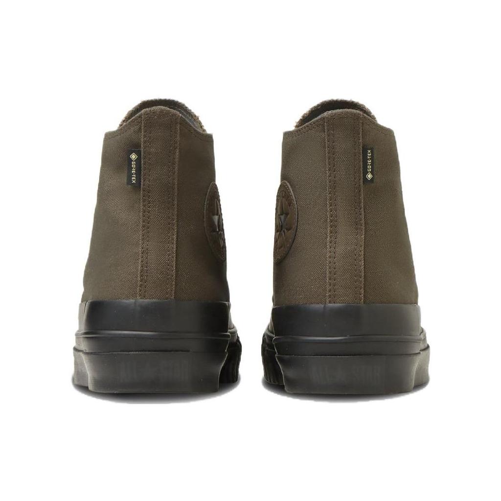 Converse All Star GORE-TEX RB Hi Bequeme Alltagskleidung Langlebig Wasserdicht High-Top Canvas Schuhe Unisex Sneaker Braun Schwarz 31310500