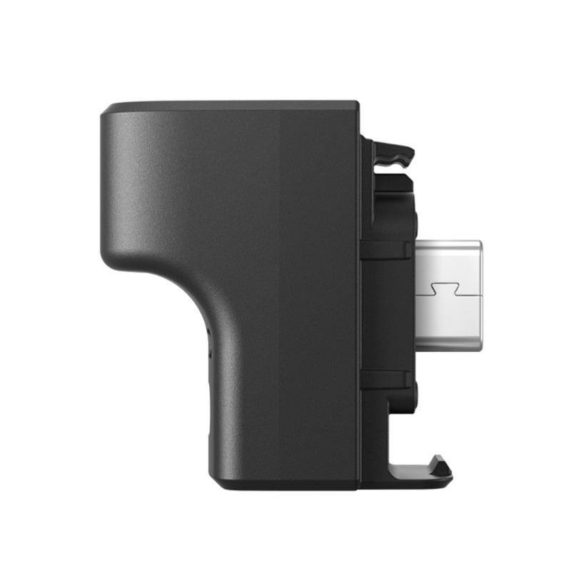 External Microphone Adapter for 360 Ace/Ace Pro Camera Type C and 3.5mm Ports Support Charger and Record Accessories