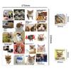 80 Cat Meme Tee Emoticon Pack 4 Open Graffiti Stickers Decorative Scooter DIY Personality Stickers