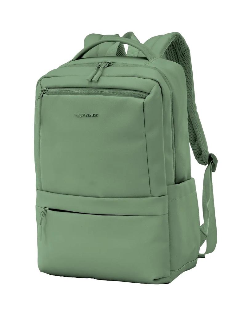 Wings Cbp003 Cabin Backpack Hand Luggage Ryanair and Wizz Air Army Green