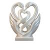 Home Decoration Swan Ornaments 3D Printed Swan Statue Ideal Gift Hollow Heart Models  Bedroom
