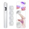 360° Rotating Portable Nail Light Stand for Manicure and Wearable Nail Pieces