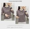 2023 Spring/Fall Women's Pure Cotton Round Neck Long-Sleeve T-Shirt for Middle-Aged Mothers, Plus Size, Loose Fit