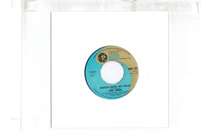 7-tums Skiva LARRY NORMAN - Righteous Rocker, Holy Roller / Pea 2006105 MGM 1972 UK Rock Begagnad
