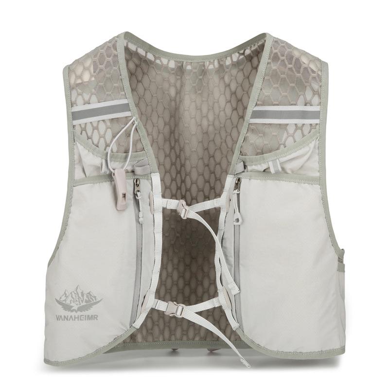 Unisex Lichtgewicht Outdoor Fietsvest Tas – Ademend, Contrasterende Kleur, Multifunctionele Rugzak