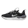 Nike Кроссовки для бега для детей Run Flow Durable с низким верхом Детские кроссовки для бега Черно-белые DR0472-001