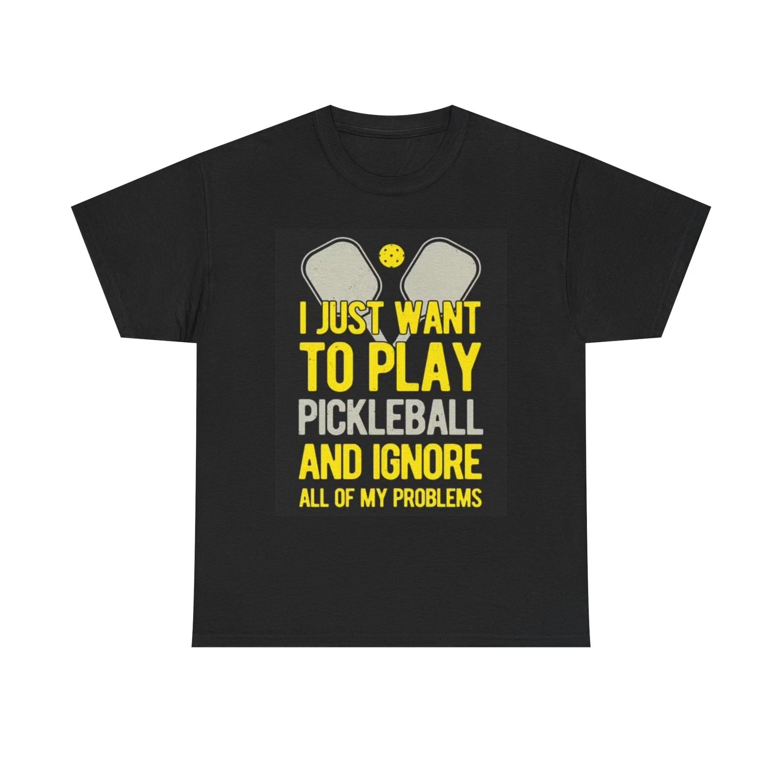 Men s and Women s T-shirts Pickleball Graphic XXL