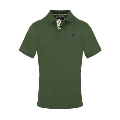 Aquascutum Mens Badge Polo Shirt