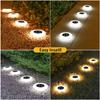 1/4Pcs LED Solar Ground Lights Waterproof Landscape PathWay Floor Under Spot Lamp Decoration Lighting Solar Garden Lights Outdoo