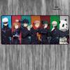 Jujutsu Kaisen Anime Tastatur- & Mauspadd - Mit Gojo Satoru, Itadori Yuji & Mehr Charakteren