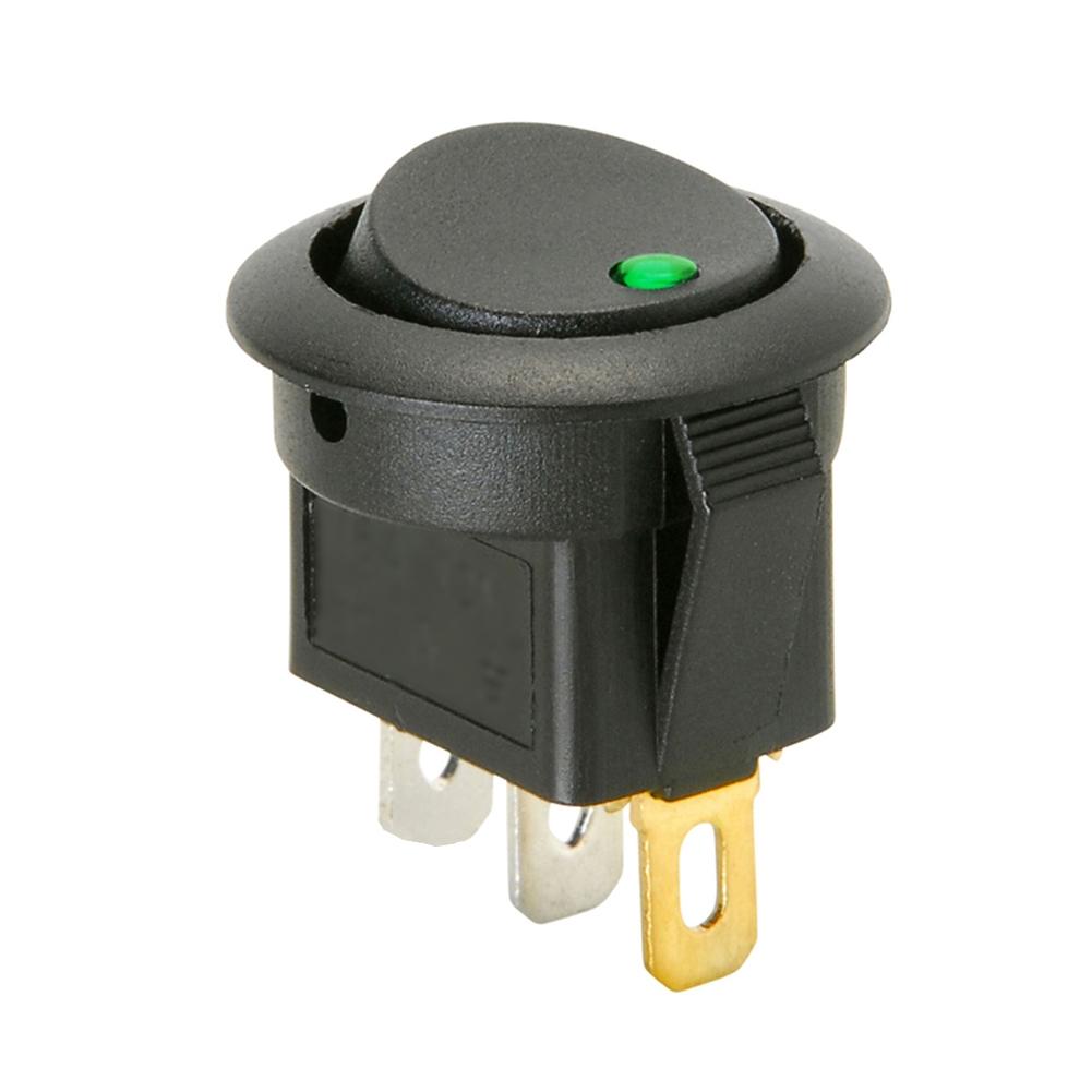 Brand New Rocker Switch Round ON/OFF Switch Parts SPST