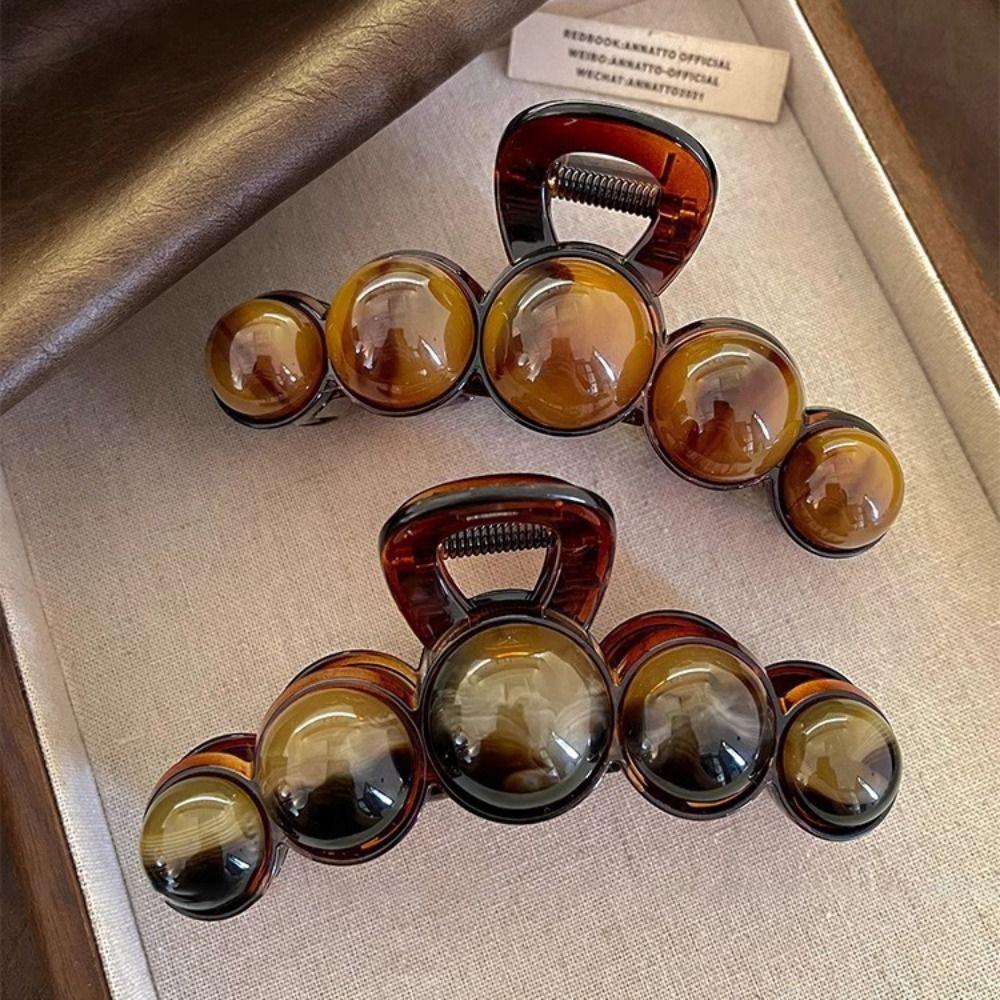 11cm Hair Clip Retro Shark Clip Fashion Hair Claw  Daily Use