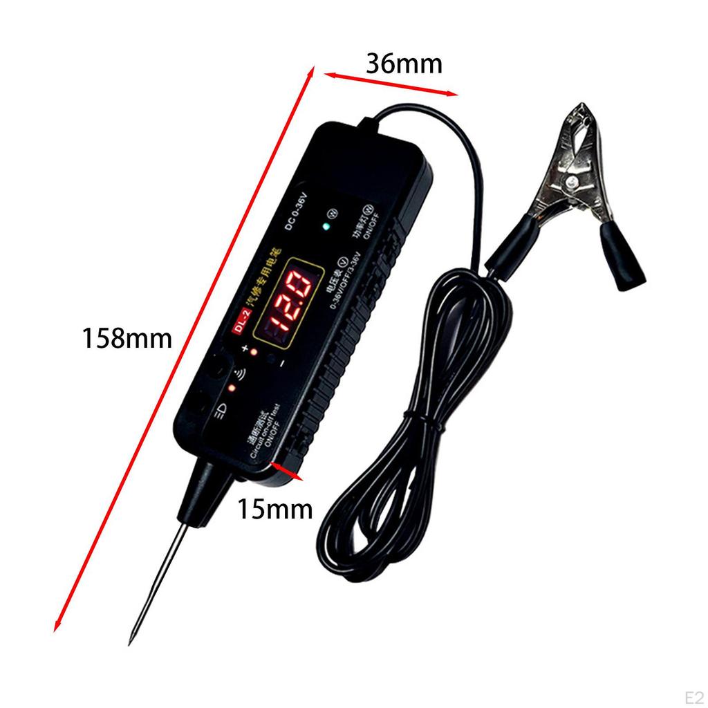 Car Circuit Tester Voltmeter Light DL-2 Voltages Test Pen Multifunctional Auto Electrical