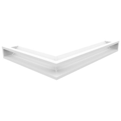 Vent Cover LUFT Corner Right 54,7x76,6x9 White
