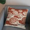 2D Cute Hedgehog Pattern Pillow Cover For Home Pattern Cushion Cover Suitable For Sofa Bedroom Car Pillow Cover