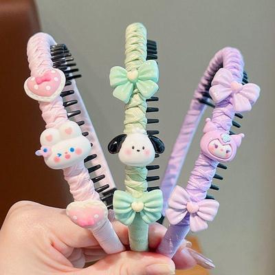 Rutschfestes Cartoon-Stirnband für Kinderpony - Sanftes Haaraccessoire für Mädchen
