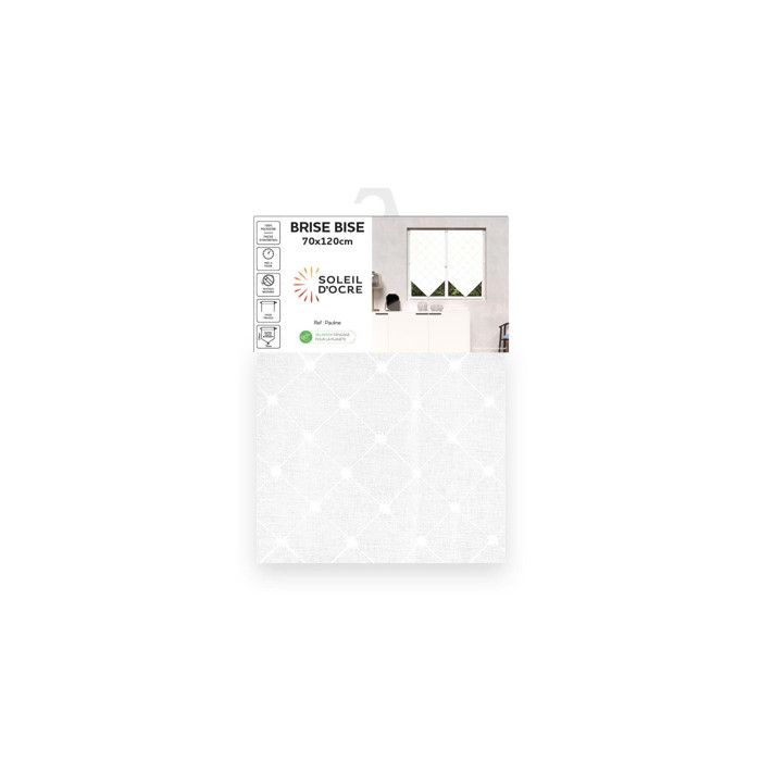 Brise bise 70x120 cm PAULINE, par Soleil d'ocre