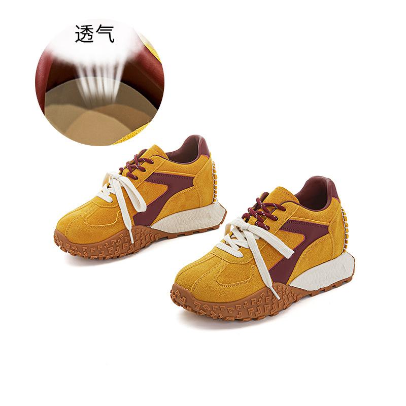 

Маленький размер 323334 увеличение внутренней высоты 3 см немецкие тренировочные кроссовки 2025 весна и лето новые папины кроссовки спортивная обувь универсальные кроссовки Форрест Гамп 40 жёлтый