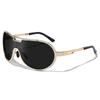 2026 New Retro Oval Metal Frame Sunglasses Trendy Street Style Shades Unisex Outdoor Travel Fishing UV Protection Eyewear