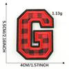 Computer Embroidery Label Cloth Embroidery English Alphabet Embroidery Badge Sticker Clothing Accessories Hat Accessories Patch Cloth Sticker